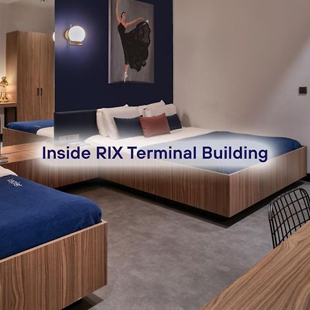 Kepler Club Riga Airport Hotel - Landside Public Area Ieki Exterior photo